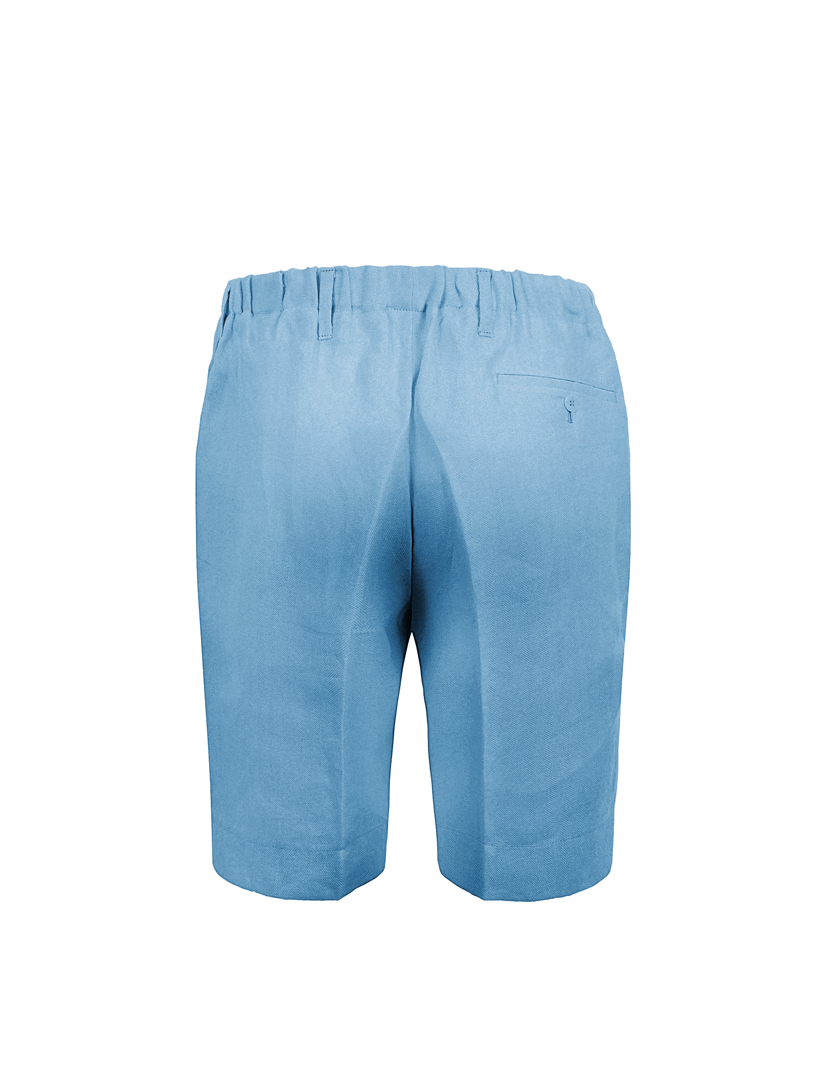 Bermuda Capri for men 100% Capri jeanslinen pant back