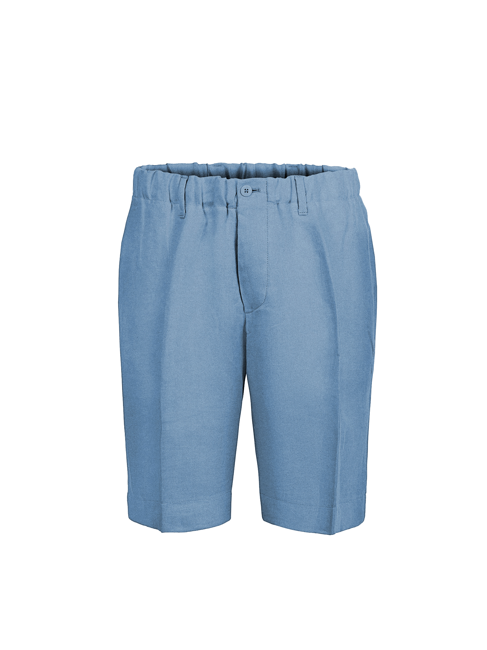 Bermuda Capri for men 100% Capri jeanslinen pant front
