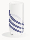 drink glass blue saturn 100% Capri design