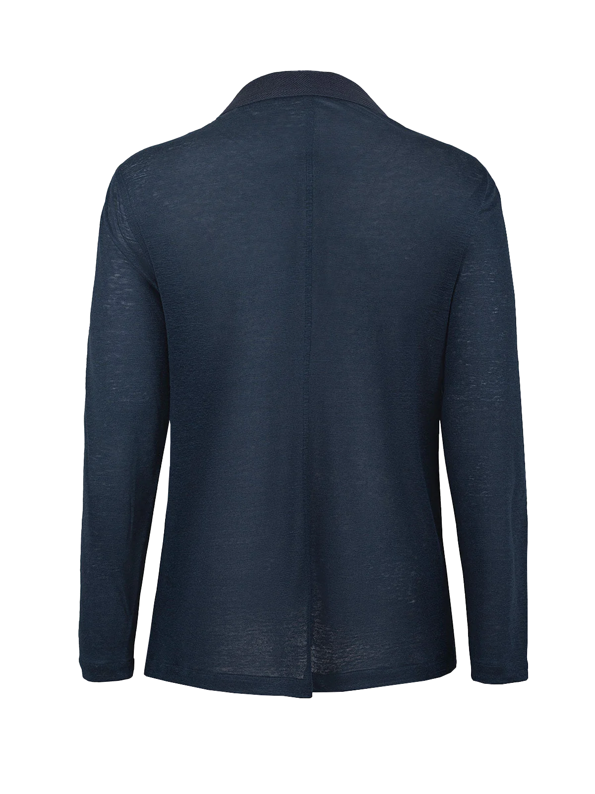 Giacca Sud Man 100% Capri blue linen jacket back 