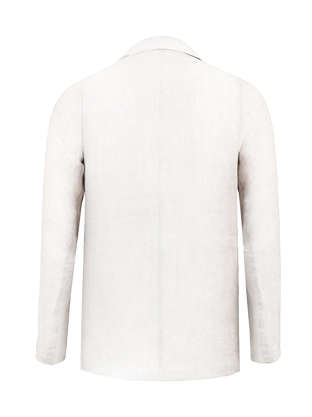 Giacca Sud Man 100% Capri white linen jacket back