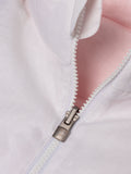 Gilet Ischia reversible for woman 100% Capri white linen gilet detail