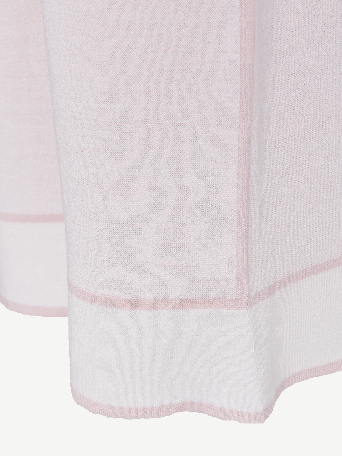 Kimono Pants fot woman 100% Capri white and pink linen pant detail