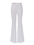 Mara Linen Pants for woman 100% Capri white linen pant front