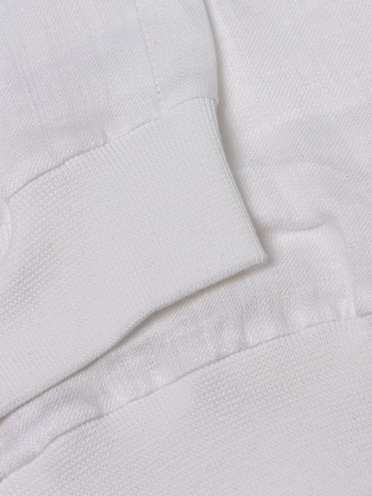 Miami Linen Pants for woman 100 % Capri linen white pant  detail