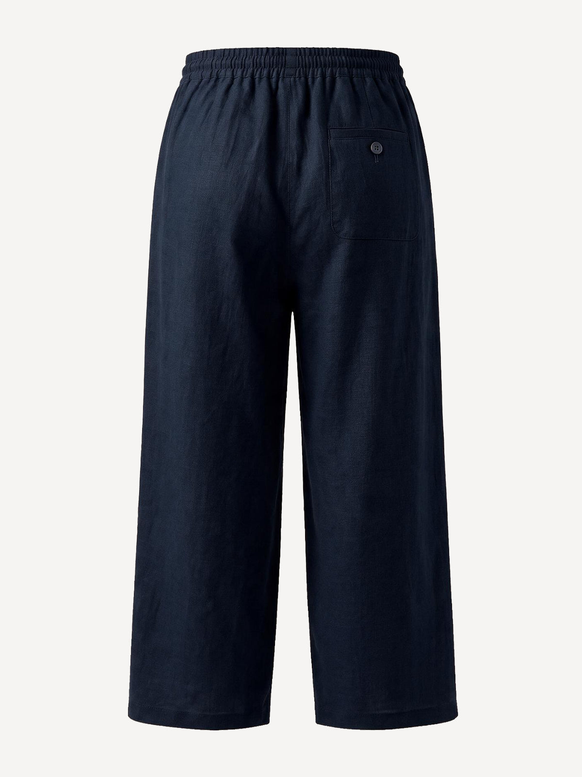 Over Man Pants in blue color backview