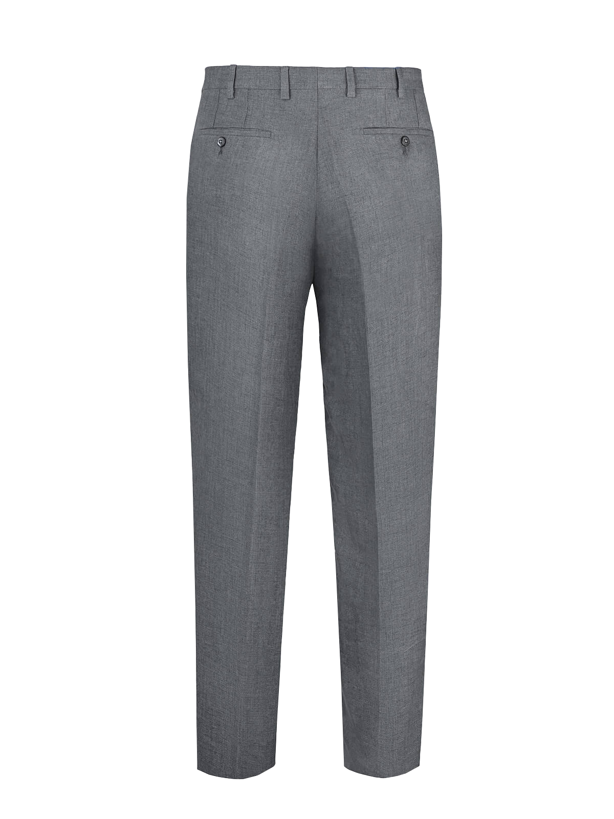 Pantalone Brezza 100% capri for man linen dark grey trouser back