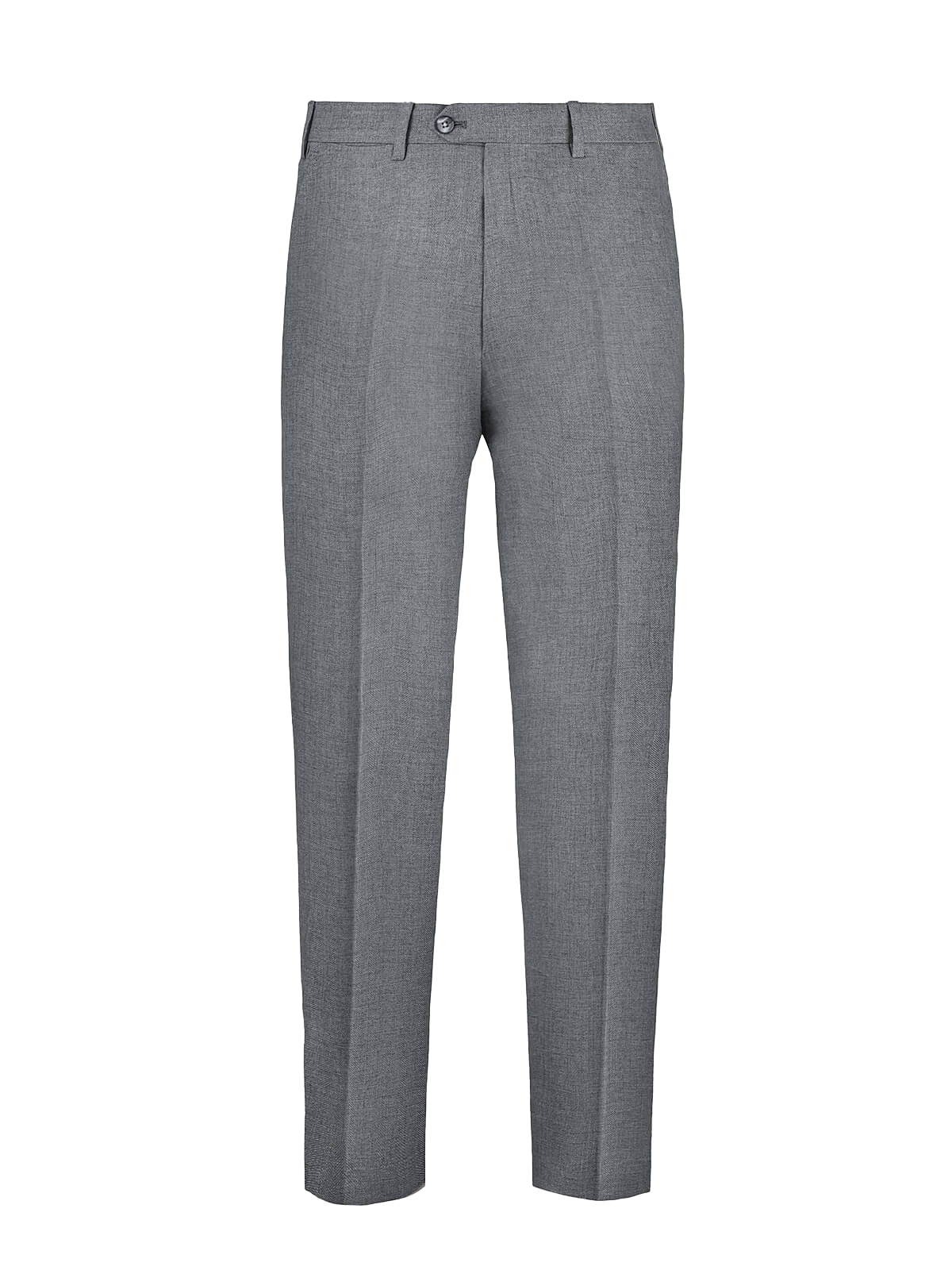 Pantalone Brezza 100% capri for man linen dark grey trouser front