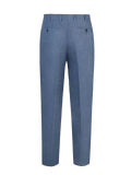 Pantalone Brezza 100% capri for man linen jeans trouser back