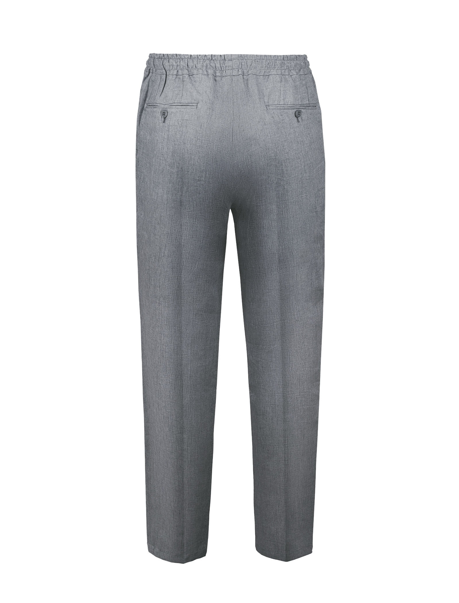 Malta Trouser Man 100 Capri Dark Grey back