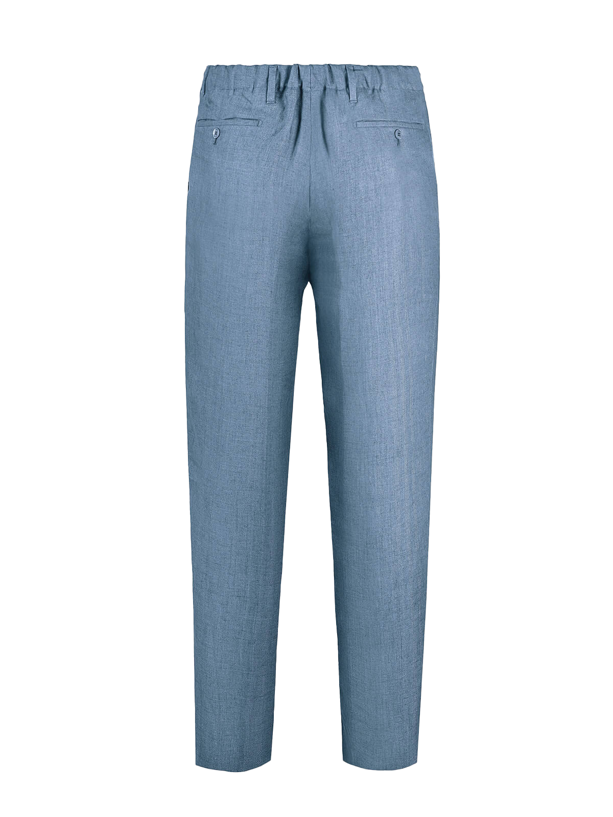 Pantalone Positano 100% capri for Man linen jeans trouser  back
