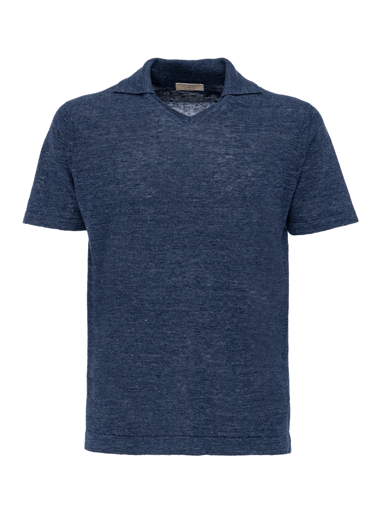 St Barth linen polo shirt – 100% Capri