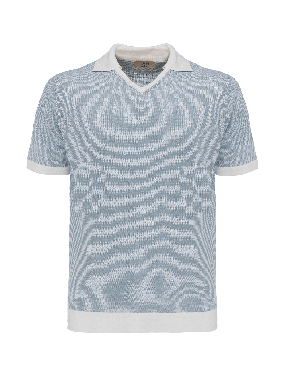 St Barth linen polo shirt