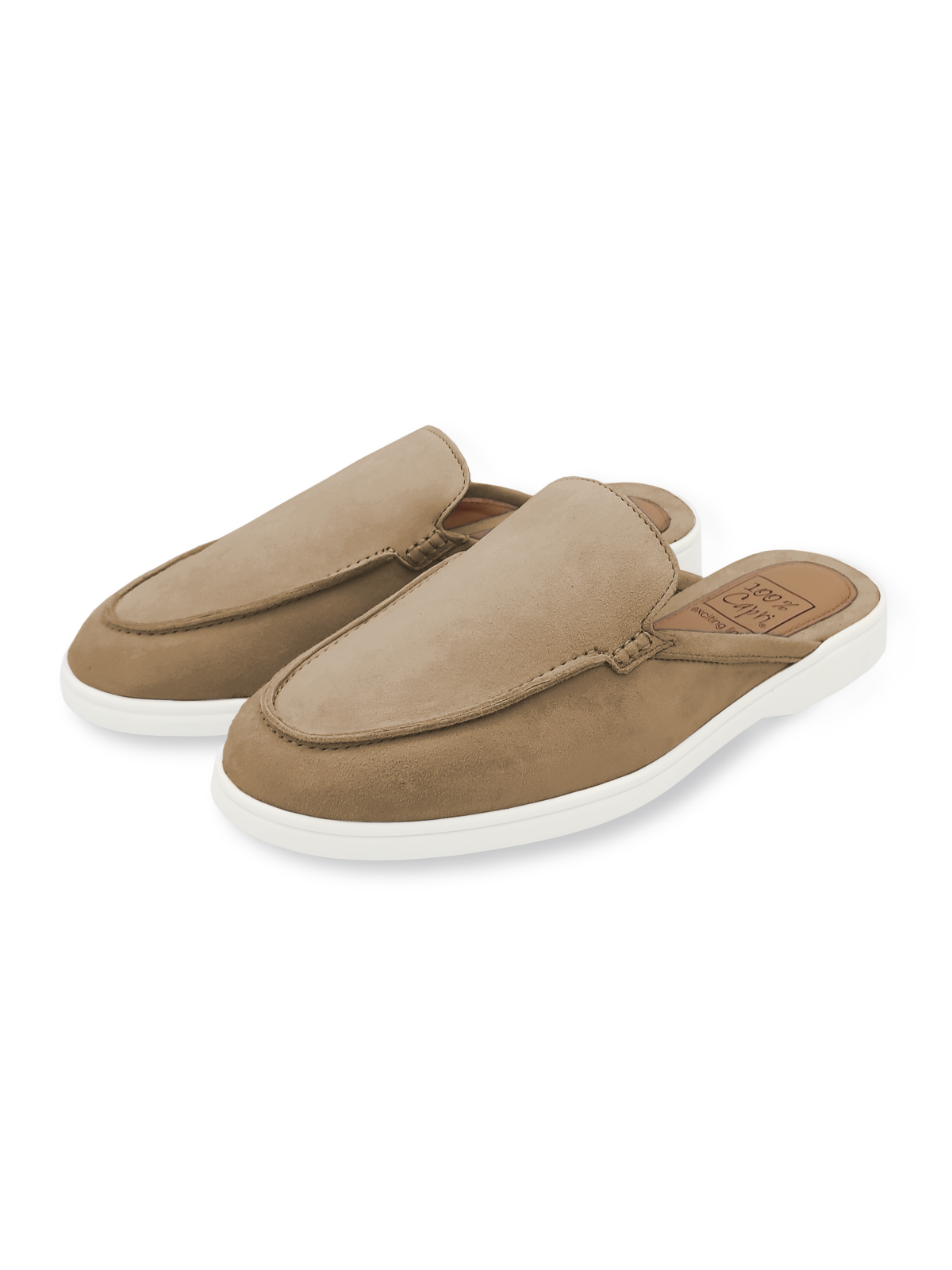 Sabot Portofino for man 100% Capri elegant beige sabot