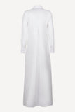 Camicia Dubai New 100% Capri white linen dress  back