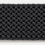 Belt 8/35 monocolor 100% Capri  dark grey leather belt detail