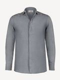 Camicia New Onda front dark grey 100% Capri