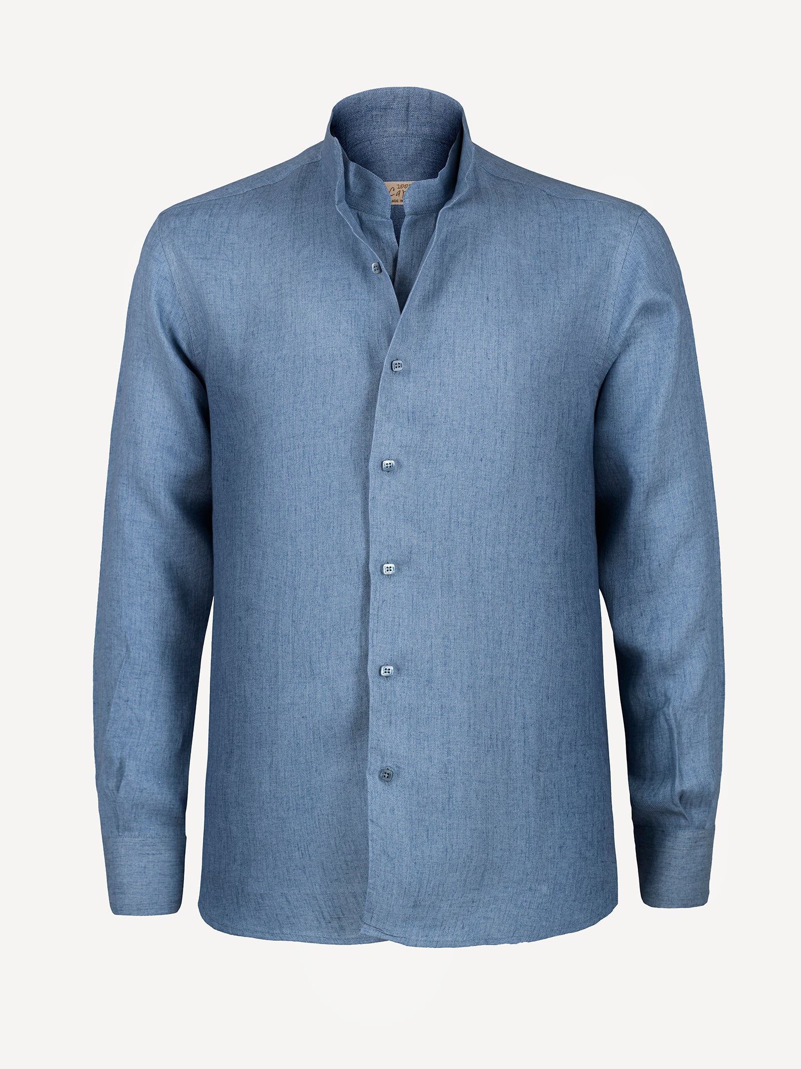 Camicia Miami Plisse front jeans 100% Capri