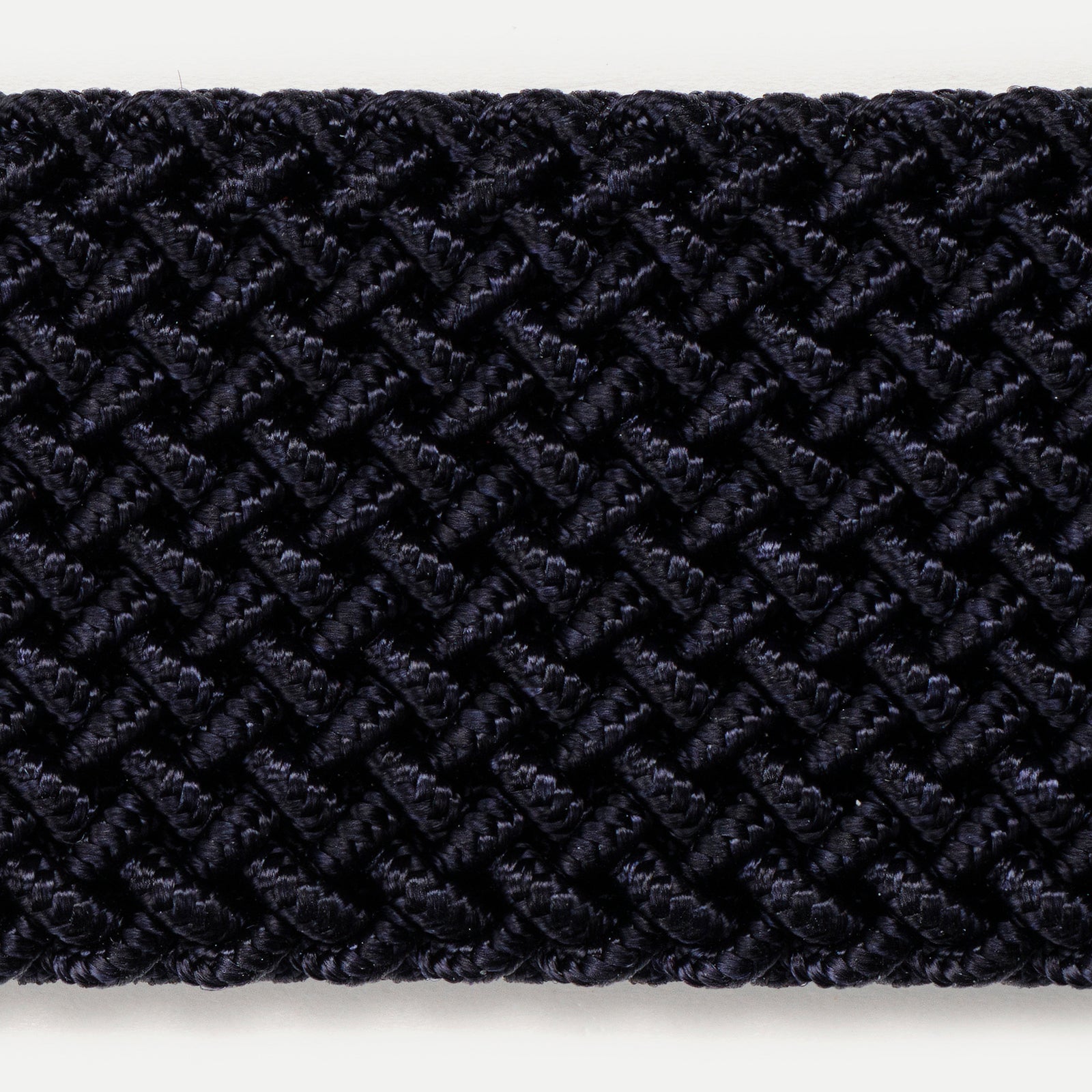 Belt 8/35 monocolor 100% Capri  blue leather belt detail