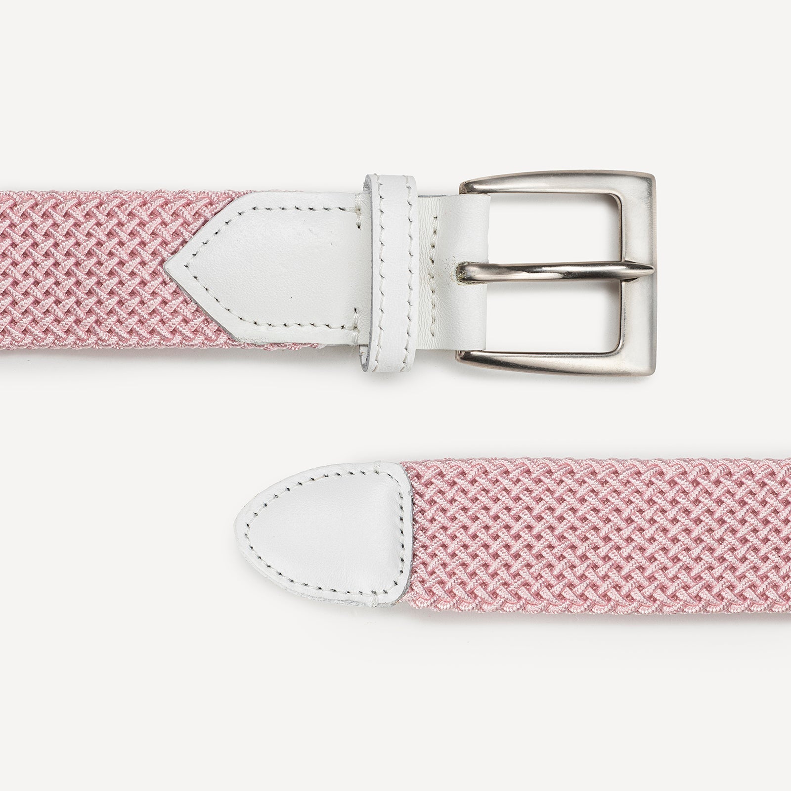 Belt 8/35 monocolor 100% Capri pink leather belt