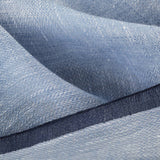 Rhombus Linen Scarf for women 100% Capri jeans and blue linen scarf detail