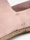 Espadrillas Camoscio for man 100% Capri elegant pink espadrillas detail