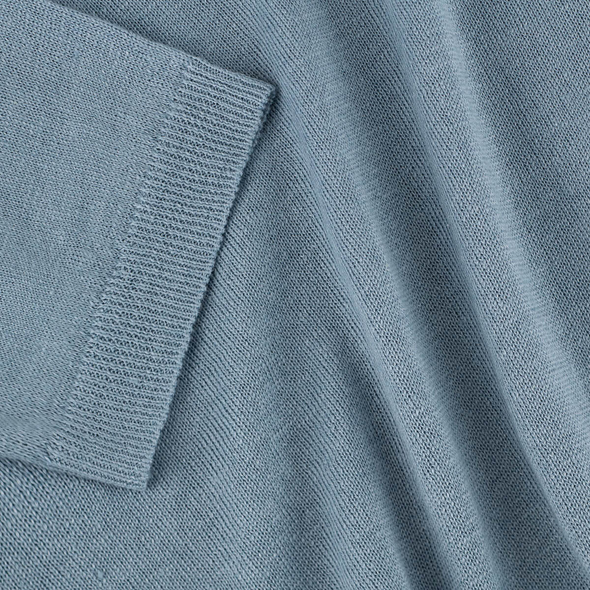T-Shirt M/C 100% Capri jeans linen t-shirt  detail