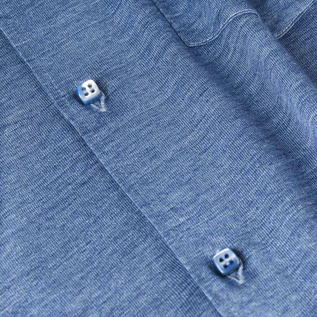 Camicia Short Sleeve 100% Capri jeans linen shirt detail